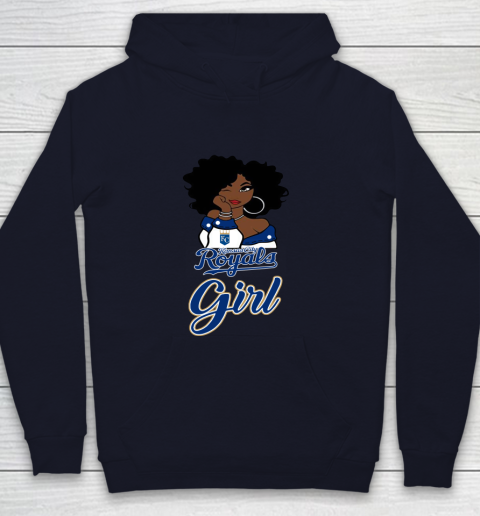 Kansas City Royalss Girl MLB Youth Hoodie 3