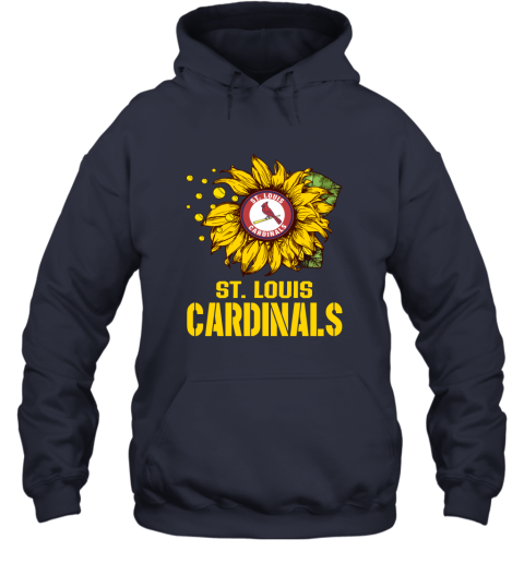 St. Louis Cardinals Sunflower MLB Baseball Youth Hoodie 