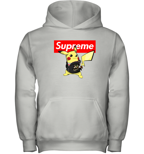 Funny Pikachu Supreme Youth Hoodie