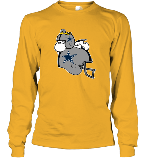 Funny Snoopy Hug Heart Dallas Cowboys Unisex T-Shirt - Peanutstee