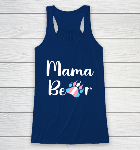 Mama Bear Transgender Mom T Shirt Trans Pride Gift Racerback Tank 6