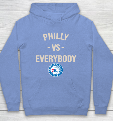 Philadelphia 76ers Vs Everybody Hoodie - Image 9