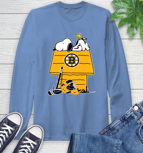 Boston Bruins Snoopy and Charlie Let's Go Bruins shirt, hoodie, sweater,  long sleeve and tank top