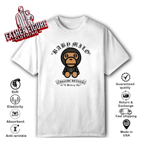 Chrome Hearts A Bathing Ape Baby Milo T-Shirt