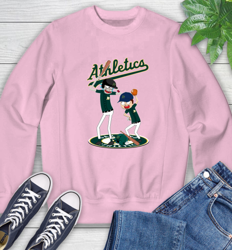 MLB Oakland Athletics Rick And Morty Baseball 33