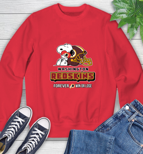 NFL The Peanuts Movie Snoopy Forever Win Or Lose Football Washington Redskins 34