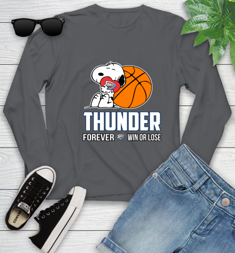 NBA The Peanuts Movie Snoopy Forever Win Or Lose Basketball Oklahoma City Thunder_000 132