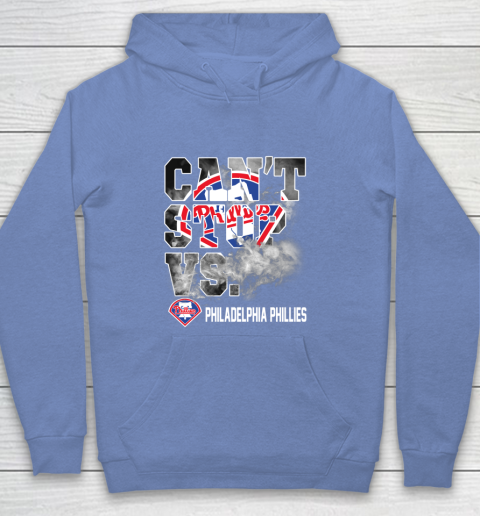 MLB Philadelphia Phillies Baseball Can't Stop Vs Phillies Youth Hoodie 8