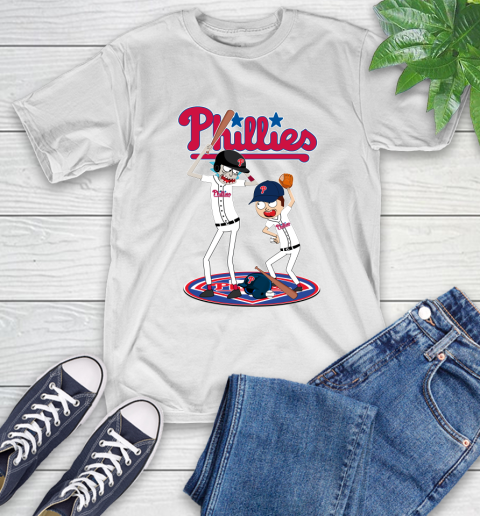 MLB Philadelphia Phillies Rick And Morty Baseball