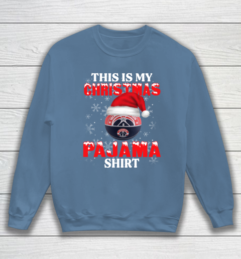 Washington Wizards This Is My Christmas Pajama Shirt NBA Sweatshirt 6