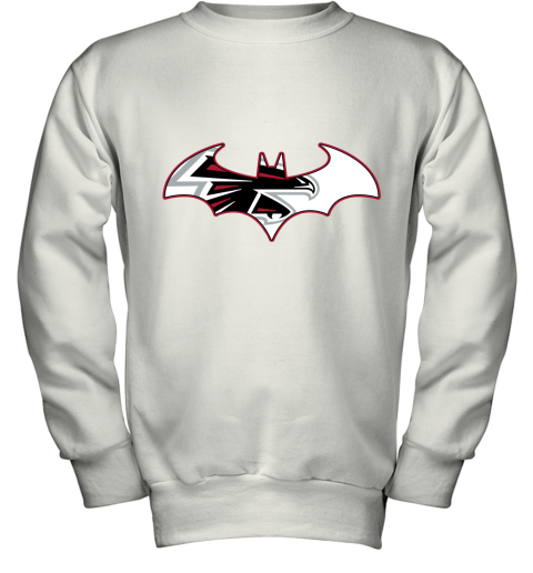 We Are The Atlanta Falcons Batman NFL Mashup Youth Sweatshirt