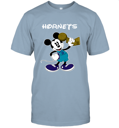 Mickey Charlotte Hornets Unisex Jersey Tee