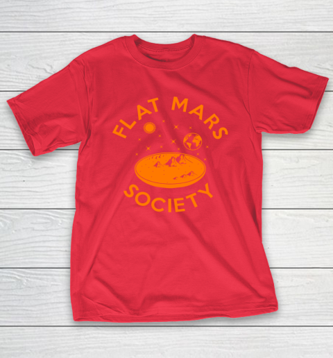 Flat Mars Society Shirt T-Shirt 9