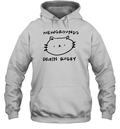 Marble Cat Newgrounds Death Rugby Hoodie