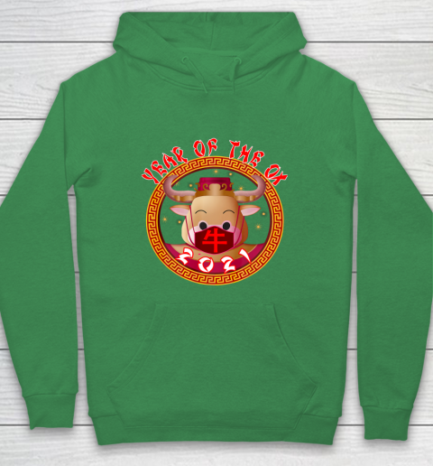 2021 Chinese Zodiac Horoscope Decor New Year Of Ox Hoodie Tee