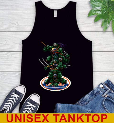 MLB Baseball New York Mets Teenage Mutant Ninja Turtles Shirt Tank Top 2