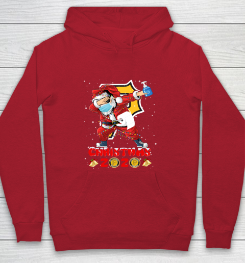Pittsburgh Pirates Funny Santa Claus Dabbing Christmas 2020 MLB Youth Hoodie 7