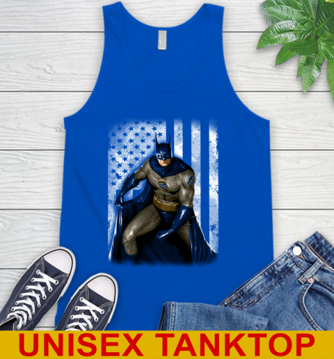 Tampa Bay Lightning NHL Hockey Batman DC American Flag Shirt Tank Top 4