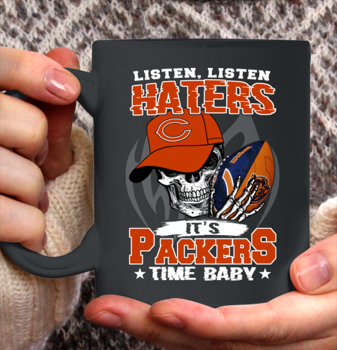 Listen Haters It is BEARS Time Baby NFL Ceramic Mug 11oz