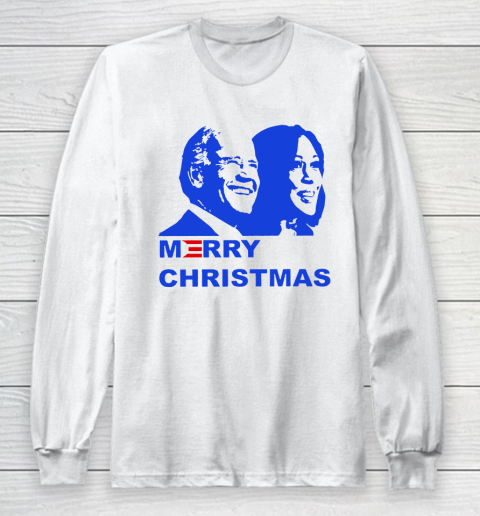 Joe Biden Kamala Harris Christmas Long Sleeve T-Shirt