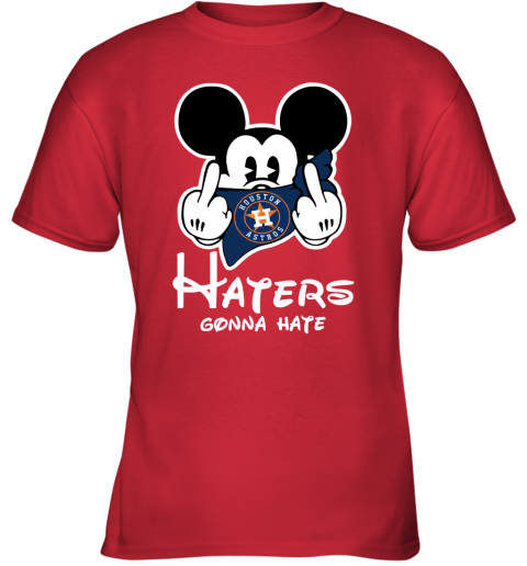 MLB Houston Astros Haters Gonna Hate Mickey Mouse Disney Baseball T Shirt -  Rookbrand