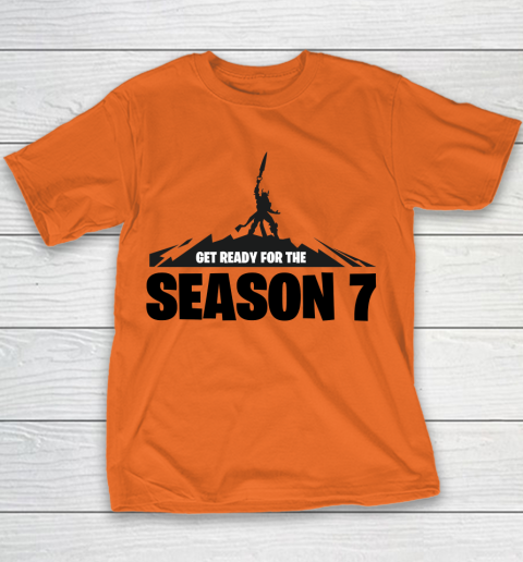 Fortnite Tshirt Get Ready For The Season 7 Youth T-Shirt 3
