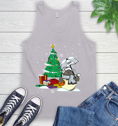 San Antonio Spurs NBA Basketball Cute Tonari No Totoro Christmas Sports Tank Top 3