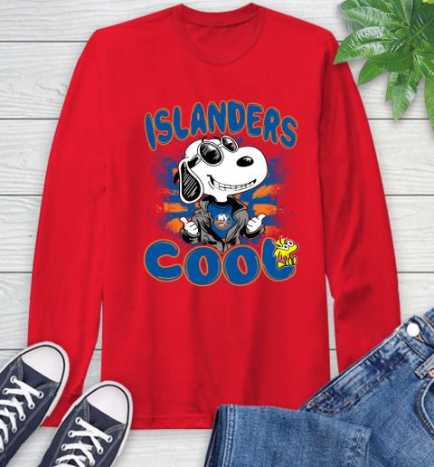 NHL Hockey New York Rangers Cool Snoopy Shirt Long Sleeve T-Shirt 12