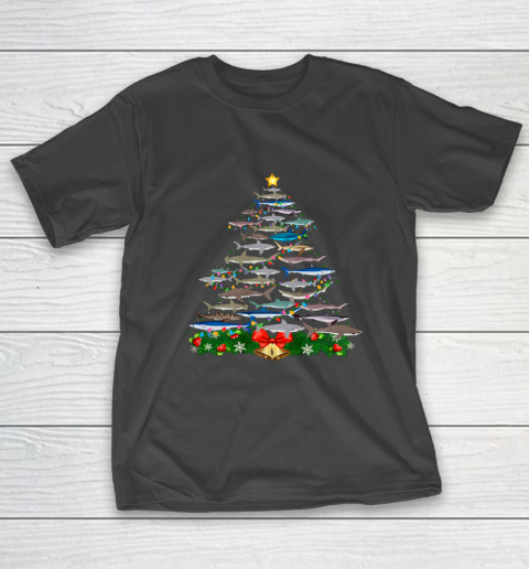 SHARK Christmas Tree Shirt SHARK Lovers Gifts T-Shirt