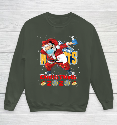 Denver Nuggets Funny Santa Claus Dabbing Christmas 2020 NBA Youth Sweatshirt 9 Denver Nuggets Funny Santa Claus Dabbing Christmas 2020 NBA Youth Sweatshirt - Image 9