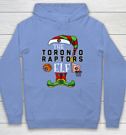 Toronto Raptors Christmas ELF Funny NBA Hoodie 8