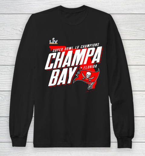 Champa Bay Tampa Bay Buccaneers Super Bowl LV Champions Long Sleeve T-Shirt