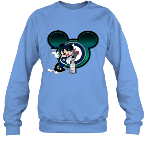 NHL Winnipeg Jets Mickey Mouse Disney Hockey T Shirt - Rookbrand