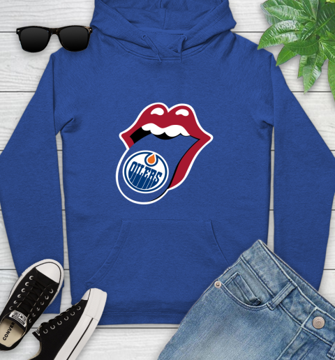 Edmonton Oilers NHL Hockey Lips I Root For My Team Adoring Fan 145