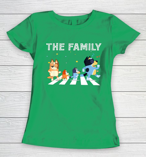 The Heeler Family Bluey Dad Mom For Lover Women's T-Shirt 5