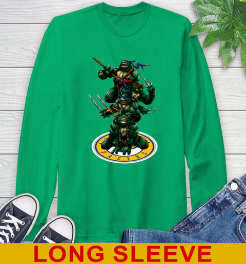 NBA Basketball Indiana Pacers Teenage Mutant Ninja Turtles Shirt Long Sleeve T-Shirt 7