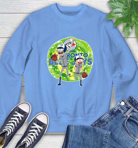 MLB Toronto Blue Jays Rick And Morty Baseball Sports Sweatshirt 11