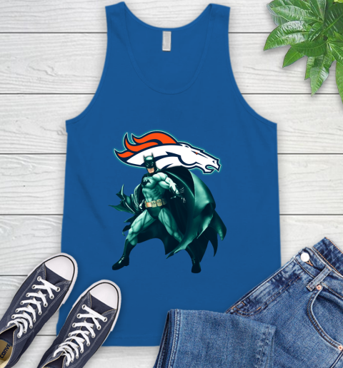 NFL Batman Football Sports Denver Broncos Tank Top 5