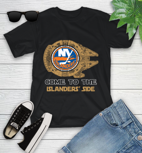 NHL Come To The New York Islanders Wars Hockey Sports Youth T-Shirt