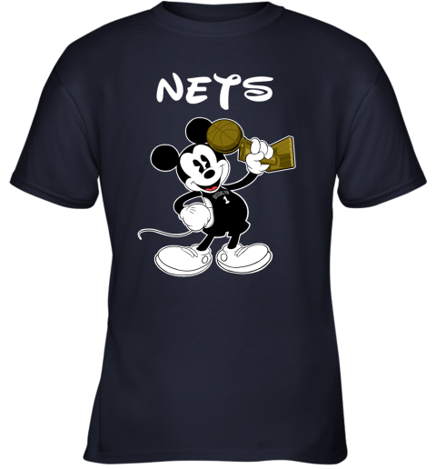 Mickey Brooklyn Nets Youth T-Shirt