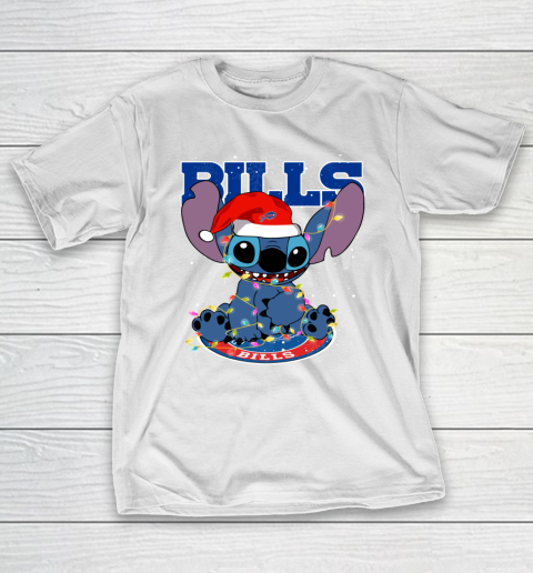 Buffalo Bills NFL Football noel stitch Christmas T-Shirt