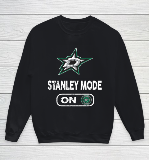 Dallas Stars Stanley Mode On Youth Sweatshirt