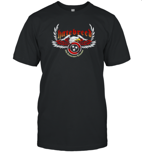 Hatebreed 30 Anniversary Tennessee Eagle T-Shirt