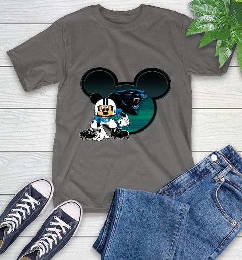 NFL Carolina Panthers Mickey Mouse Disney Football T Shirt T-Shirt 9