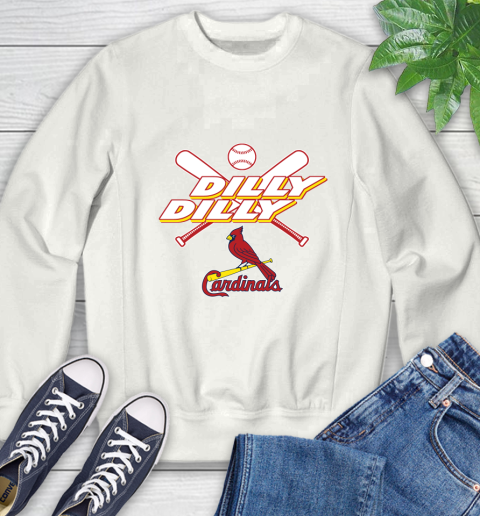 MLB St.Louis Cardinals Dilly Dilly Baseball Sports Sweatshirt