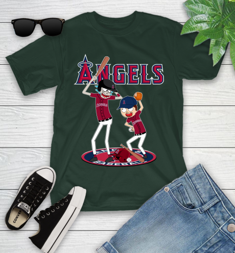 MLB Los Angeles Angels Rick And Morty Baseball 107