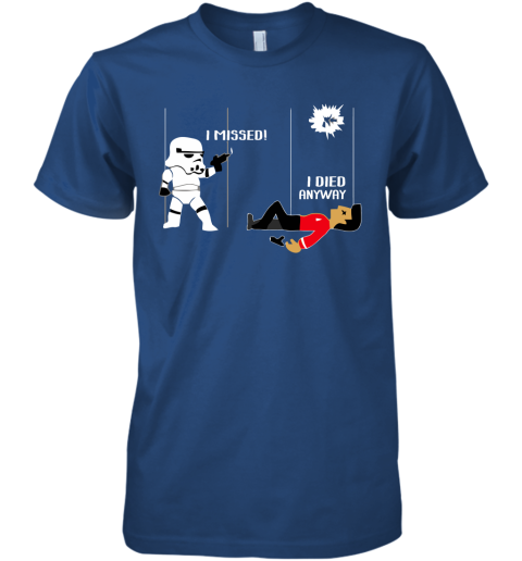 unqc star wars star trek a stormtrooper and a redshirt in a fight shirts premium guys tee 5 front royal