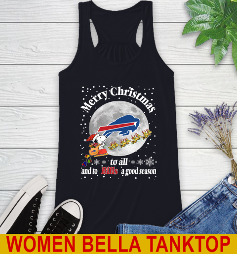 Buffalo Bills Merry Christmas To All And To Bills A Good Season NFL Football Sports Racerback Tank 8