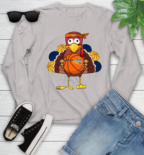 Denver Nuggets Turkey thanksgiving day Youth Long Sleeve 12