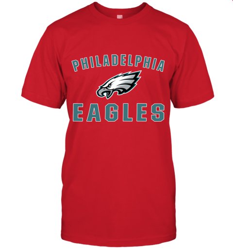 Philadelphia Eagles NFL Line Gray Victory Unisex Jersey Tee